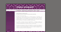 Desktop Screenshot of lingener-werbegrafik.de